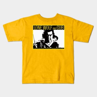 Lone Wolf and Cub Kids T-Shirt